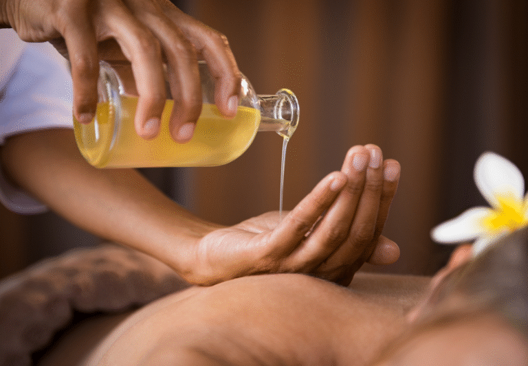Hot oil therapy